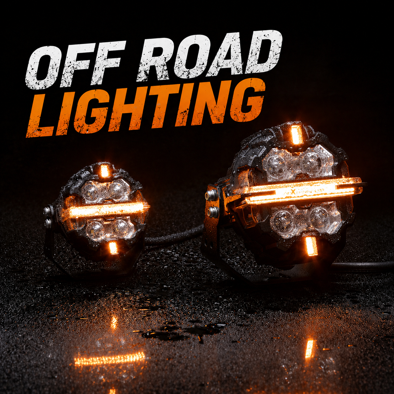 Xp Pods 5 inches Spot Beam + Side Shooter