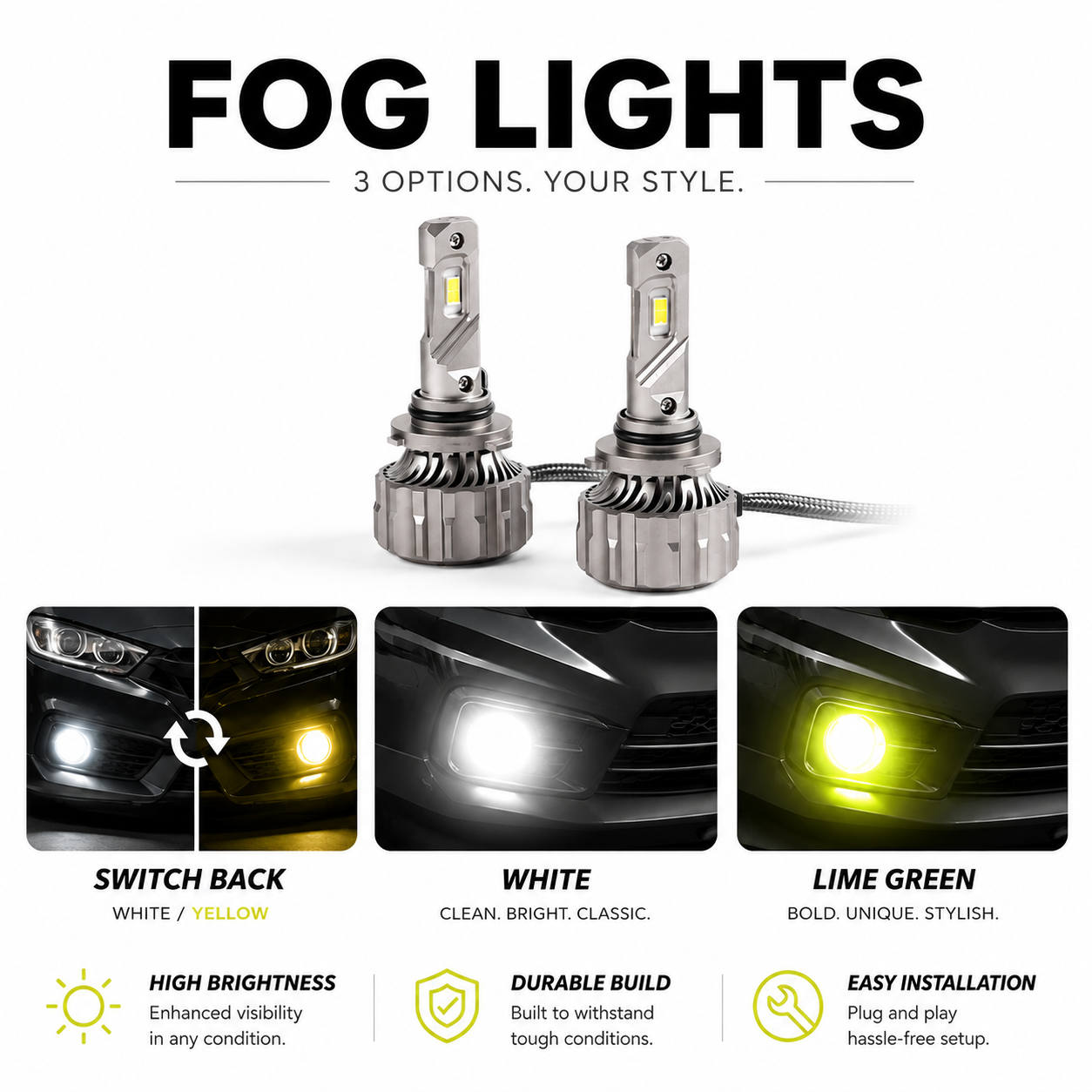 Led Fog Lights - H11