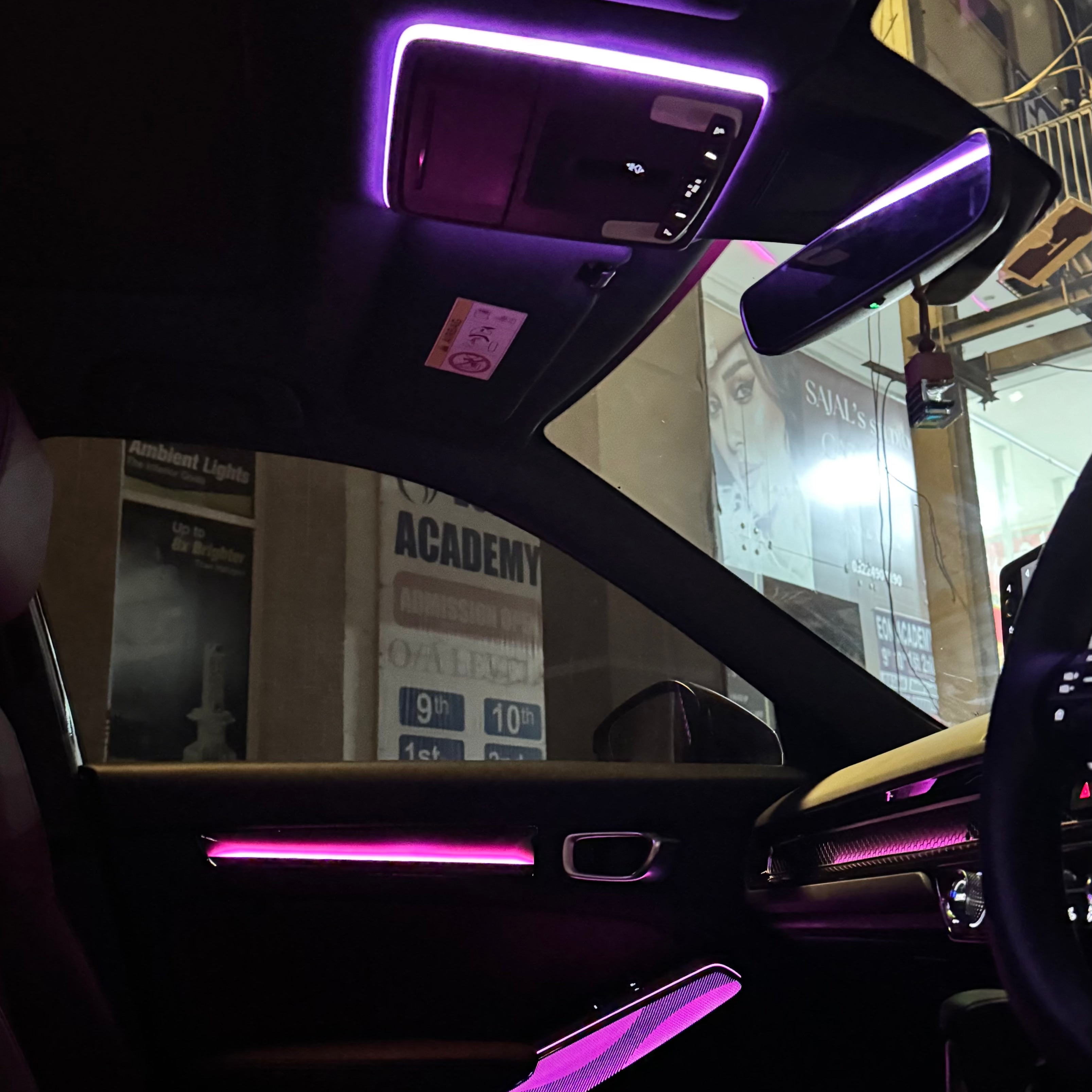 Civic 11 Gen Ambient Lighting Trims - Ribbon RS Style