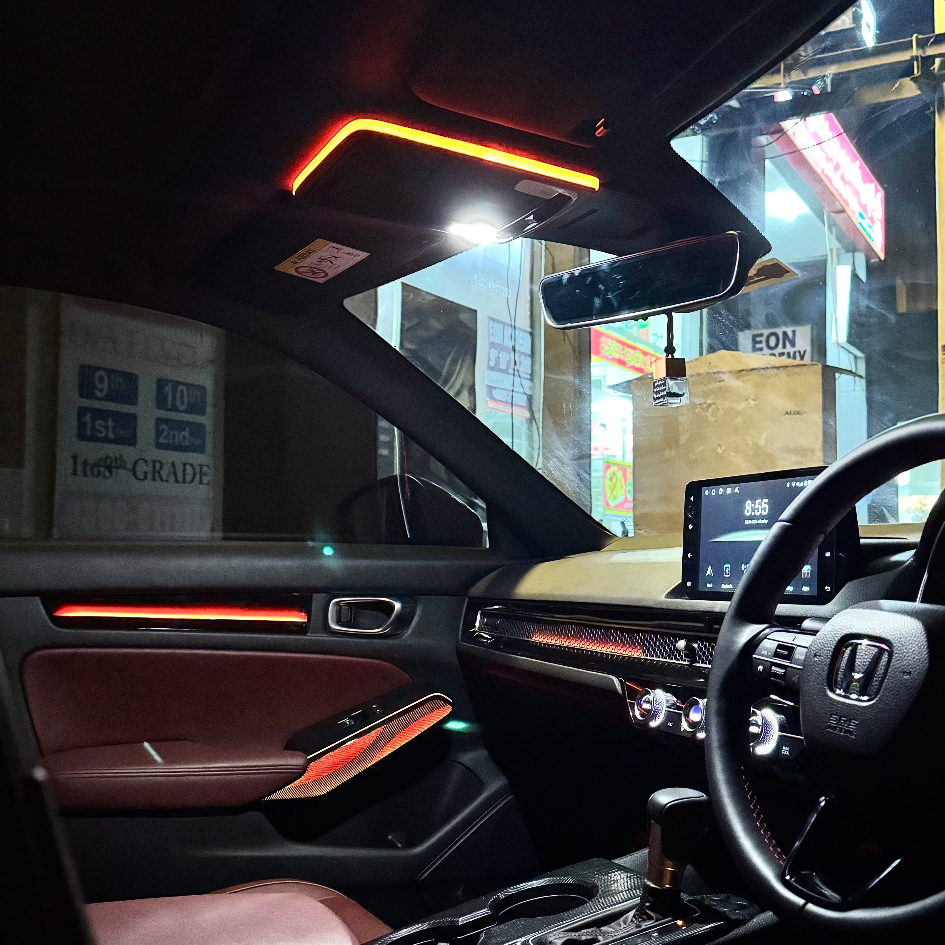 Civic 11 Gen Ambient Lighting Trims - Ribbon RS Style