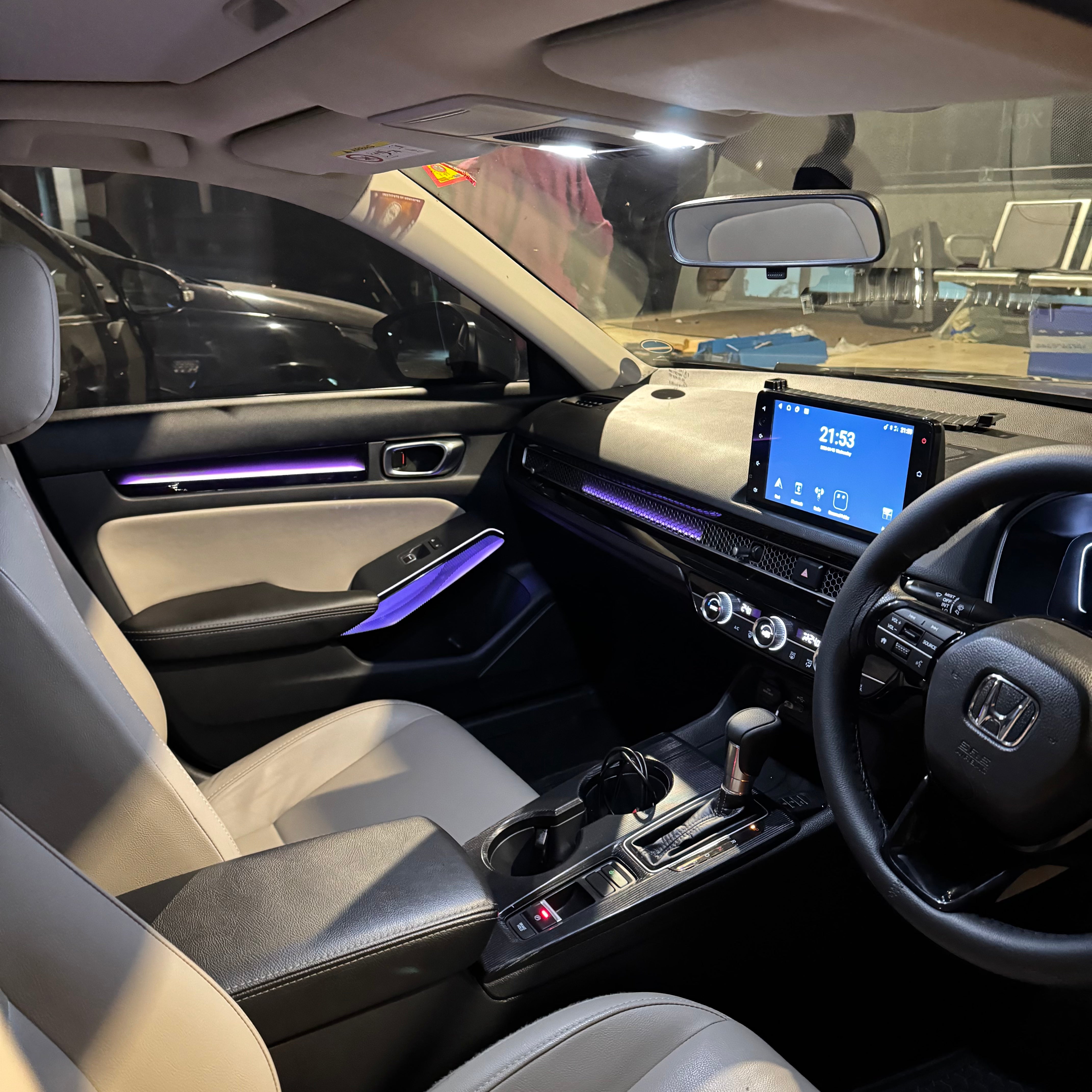 Civic 11 Gen Ambient Lighting Trims - Ribbon RS Style