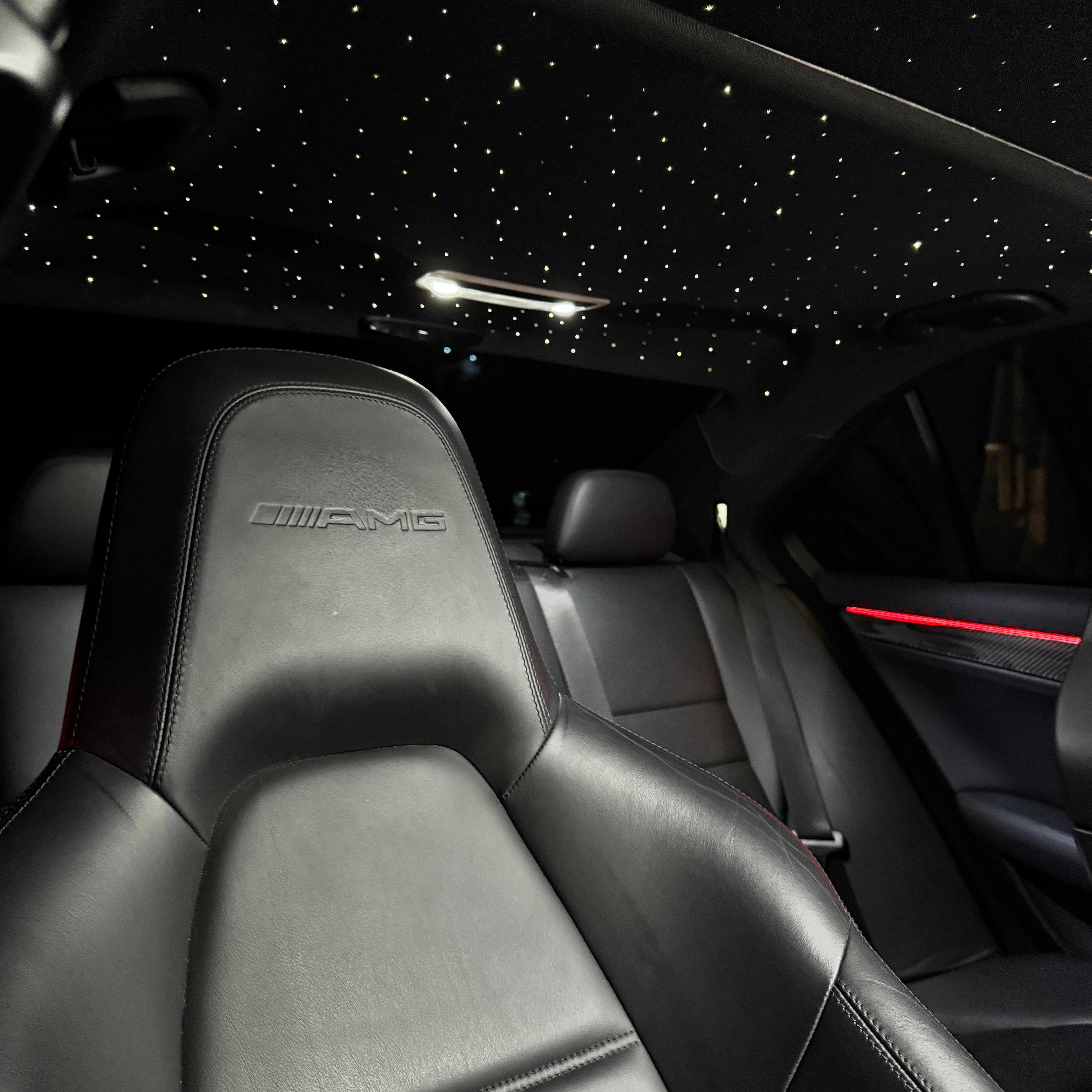 Starlight Headliner with shooting stars