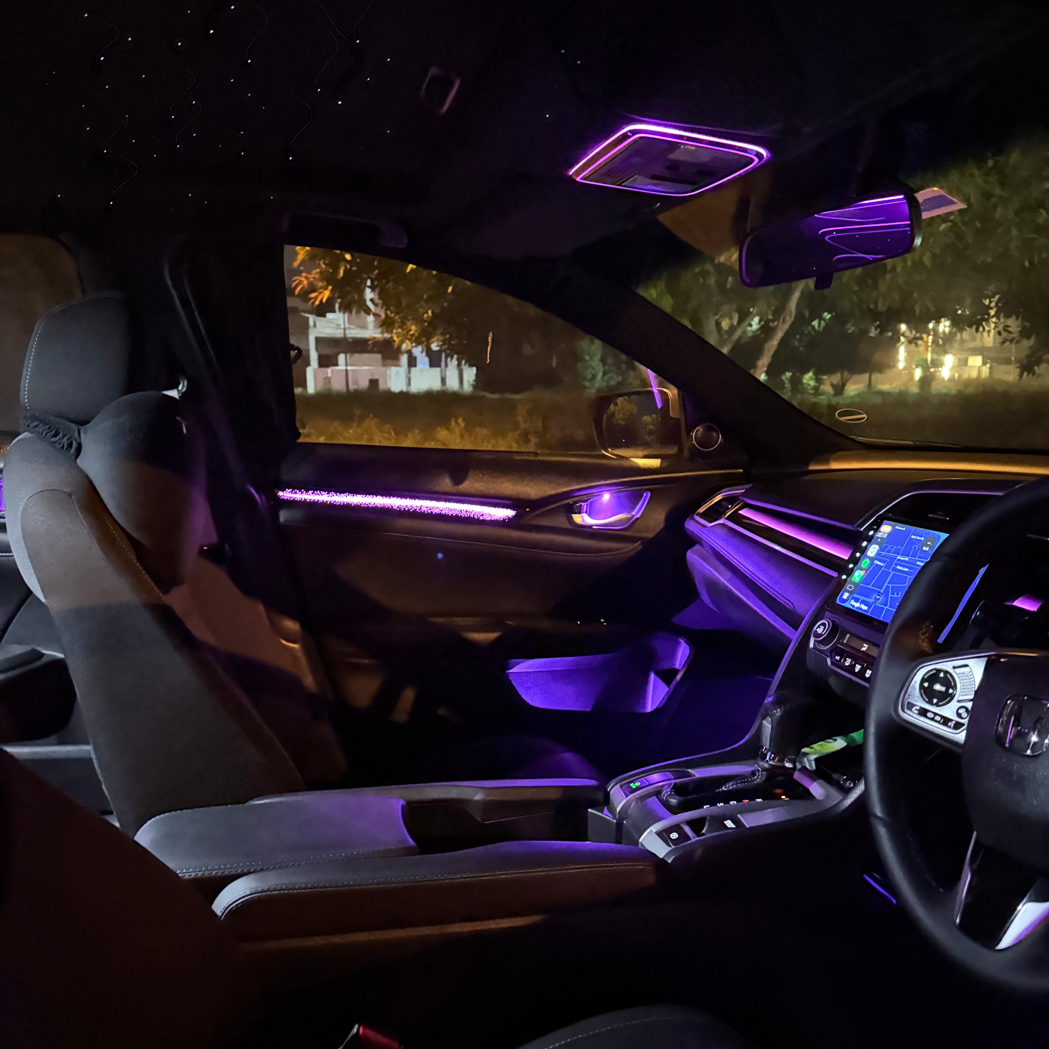 Civic X Ambient Trims - Galaxy